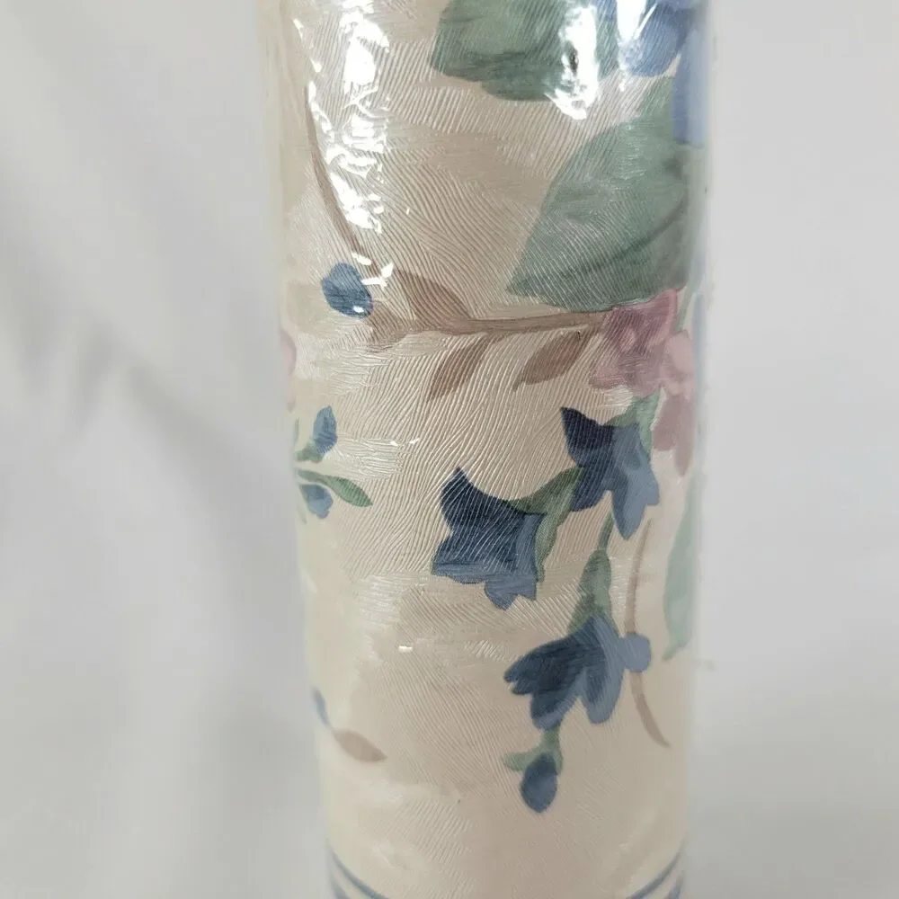 Vintage Floral Wallpaper Border Cottagecore Granny Country 5 yd Vinyl Sealed New